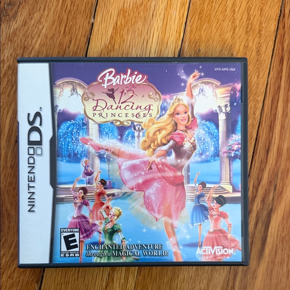 Nintendo DS Barbie 12 Dancing Princesses - Pink and Blue